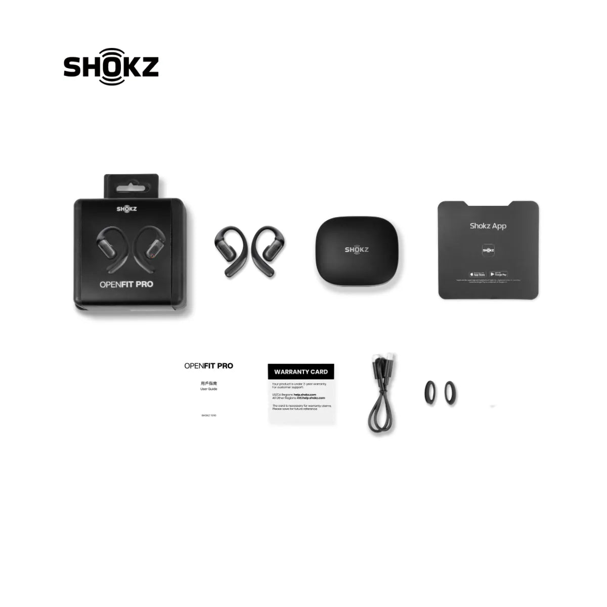 Shokz - OpenFit Pro 超級雙單元開放式濾噪耳機 旗艦級無線耳機 T010 2026新機型【香港行貨】