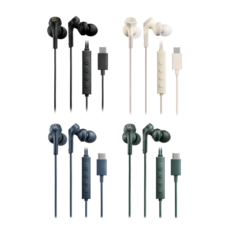 AUDIO TECHNICA 鐵三角 - ATH-CKS330NC USB Type-C 耳塞式降噪有線耳機【香港行貨】