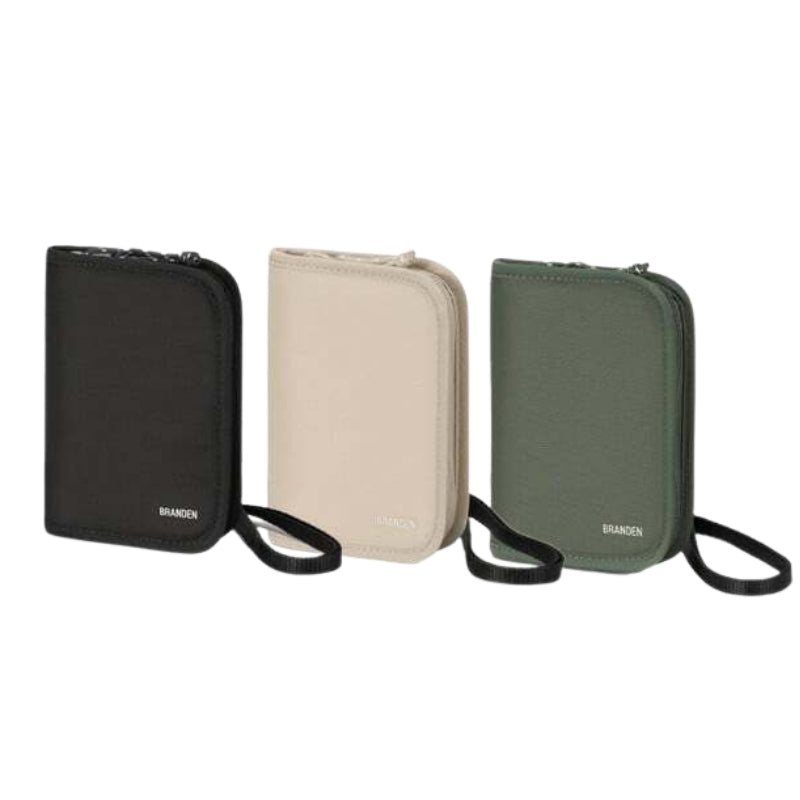 Branden - Safe Wallet Bag 防盜RFID護照斜孭袋 護照夾 韓國品牌