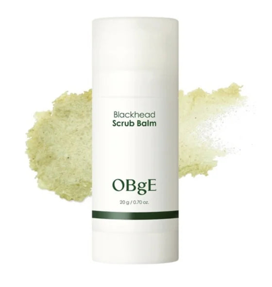 OBgE - 茶樹控油去黑頭棒 黑頭磨砂膏 (20g) OBgE Blackhead Scrub Balm【平行進口】