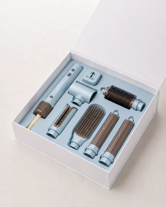 Chere Lisa - 第二代國際版 6-in-1 Hair Styling Multifunctional Styler 6合1美髮造型神器 多用途髮夾套裝