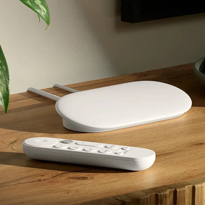 Google - TV Streamer 4K 電視上的快速串流娛樂 Google Chromecast後繼機型 (4+32GB) 米色【平行進口】