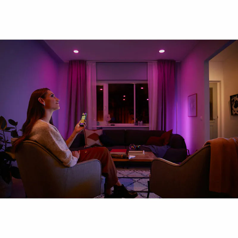 Philips - Hue E27 彩光智能燈泡 11W 白色彩色燈膽【香港行貨】