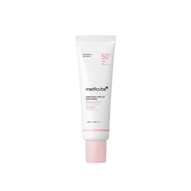 Medicube - PDRN Pink Tone Up Sun Cream 粉紅亮澤防曬霜 50+ SPF PA++++ (50ml)【平行進口】
