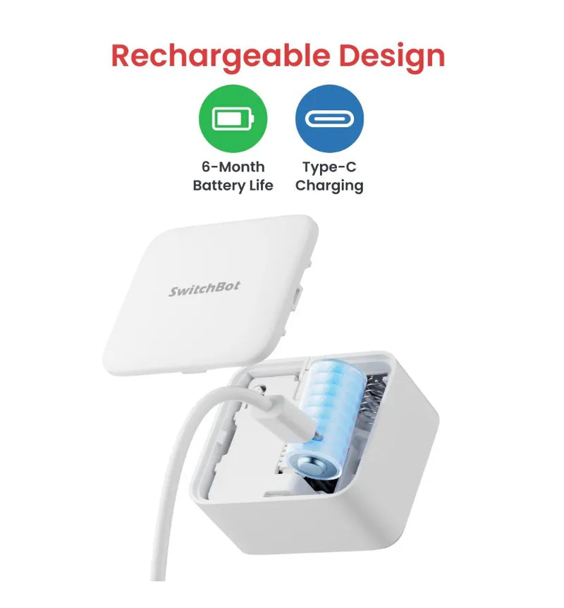 SwitchBot -SwitchBot Bot Rechargeable 智能開關制 (充電版)【香港行貨】
