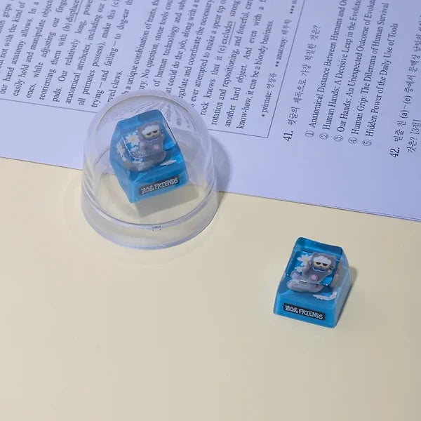 Zo&Friends - ZOA Resin Keycap 透光樹脂鍵帽 (附收納盒)