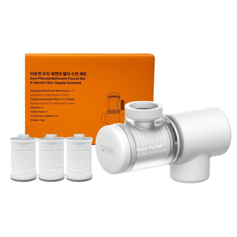 atojet - Duri Sink Filter 增氧水龍頭過濾器 + 替換濾芯1包 (3個)