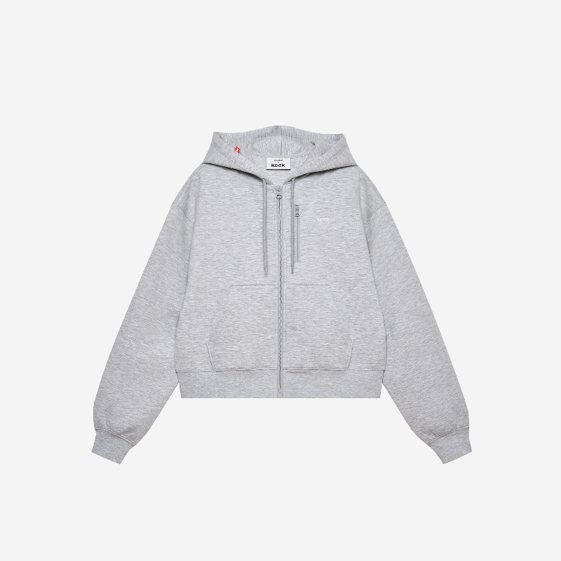 keek - Pillowdy Logo Hoodie V3 (Crop) 韓國吹氣頸枕連帽衛衣外套 功能性衛衣 (XS/S/M) 旅行坐車坐飛機必備