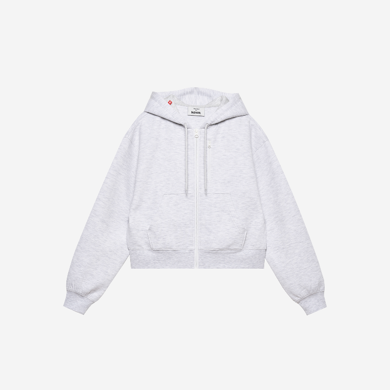 keek - Pillowdy Logo Hoodie V3 (Crop) 韓國吹氣頸枕連帽衛衣外套 功能性衛衣 (XS/S/M) 旅行坐車坐飛機必備
