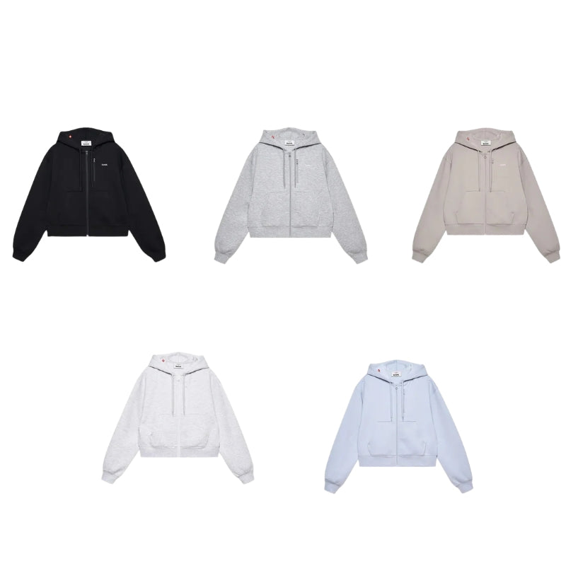 keek - Pillowdy Logo Hoodie V3 (Crop) 韓國吹氣頸枕連帽衛衣外套 功能性衛衣 (XS/S/M) 旅行坐車坐飛機必備