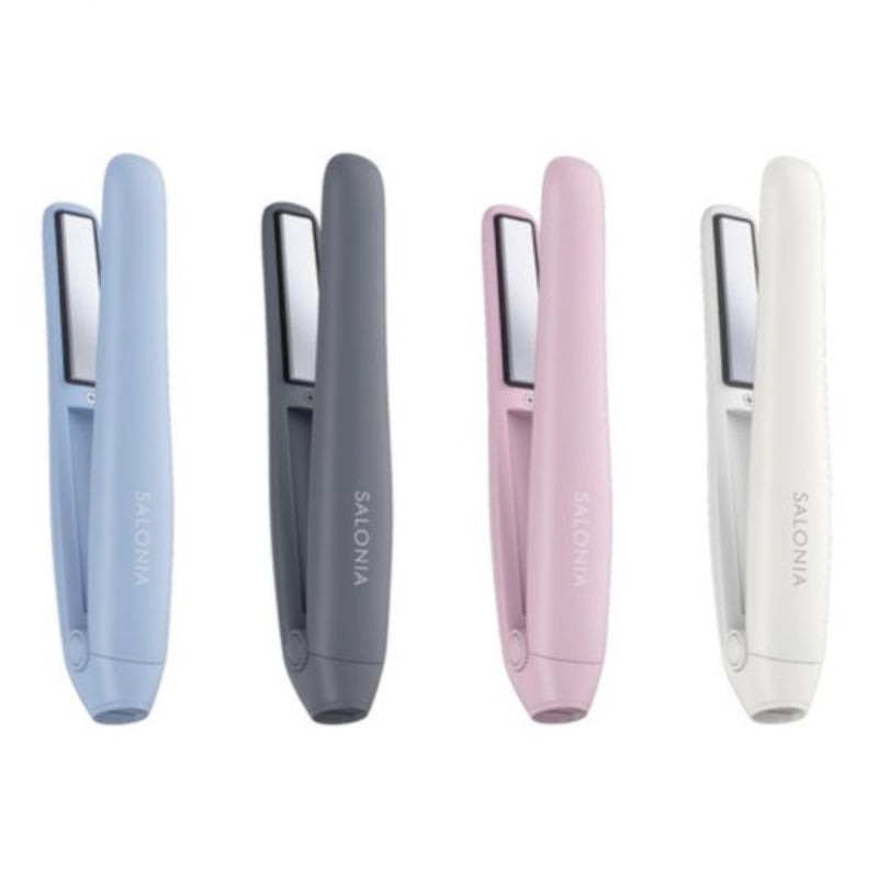 Salonia - 12mm 無線USB充電式迷你電髮夾 直髮夾 Cordless Straightening Iron【平行進口】