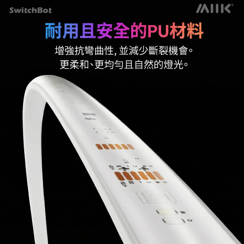 SwitchBot - RGBIC LED Smart Lightstrip 幻彩燈帶 彩色調控智能燈帶 (5米) 【香港行貨】