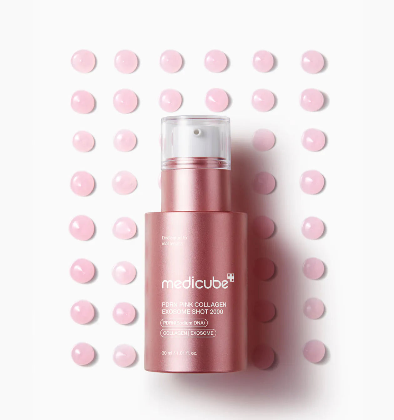 Medicube - PDRN PINK COLLAGEN EXOSOME SHOT 2000 粉紅膠原外泌體微針安瓶 2000 (30ml)【平行進口】