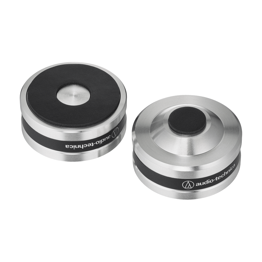 Audio Technica - AT6099a 複合材料防震腳墊 (1套6個) 黑膠碟機用具【香港行貨】