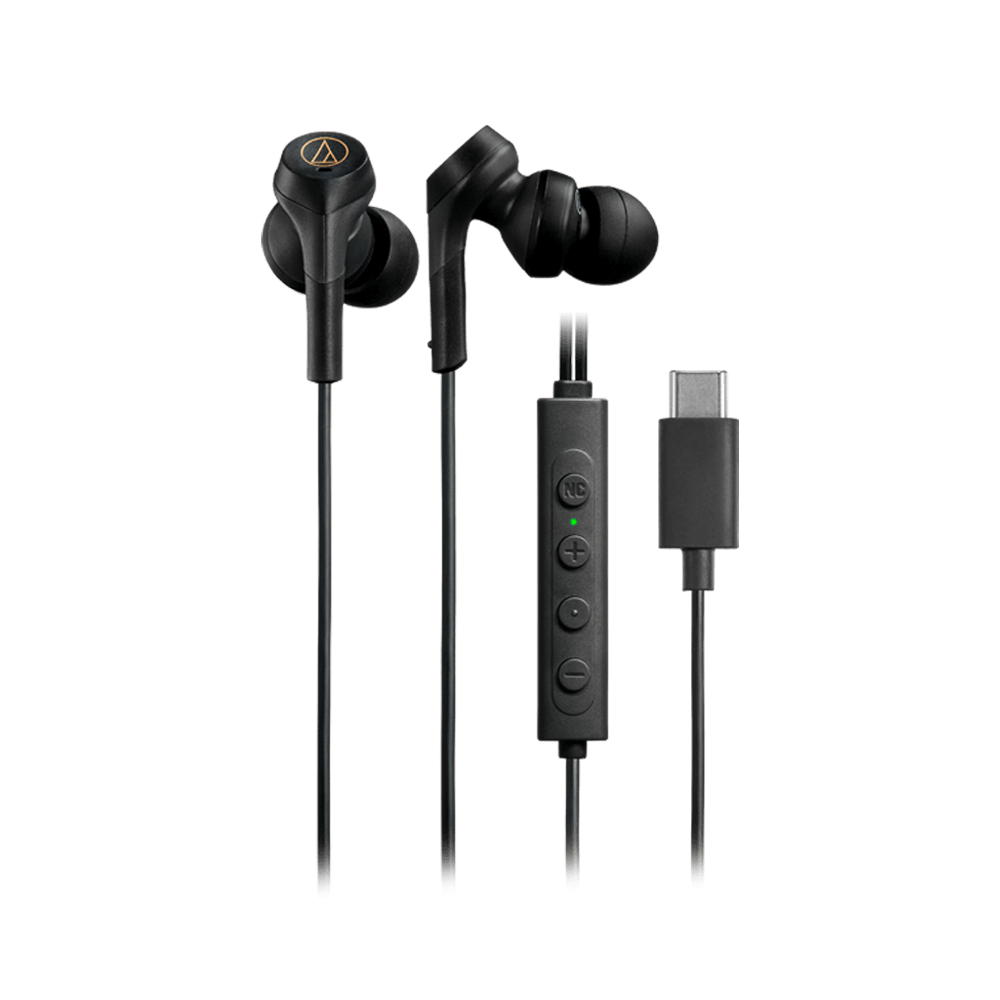 AUDIO TECHNICA 鐵三角 - ATH-CKS330NC USB Type-C 耳塞式降噪有線耳機【香港行貨】