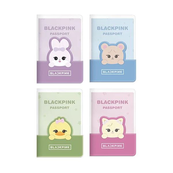 BLACKPINK - [BPPOPUP] CHARACTER PASSPORT CUSTOM KIT 角色護照套 BLACKPINK K-Pop週邊2026
