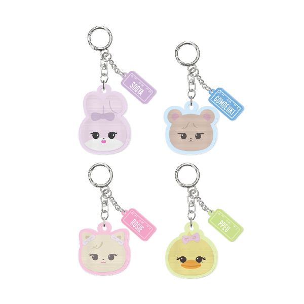 BLACKPINK - [BPPOPUP] CHARACTER LENTICULAR KEYRING 鑰匙扣 BLACKPINK K-Pop週邊2026