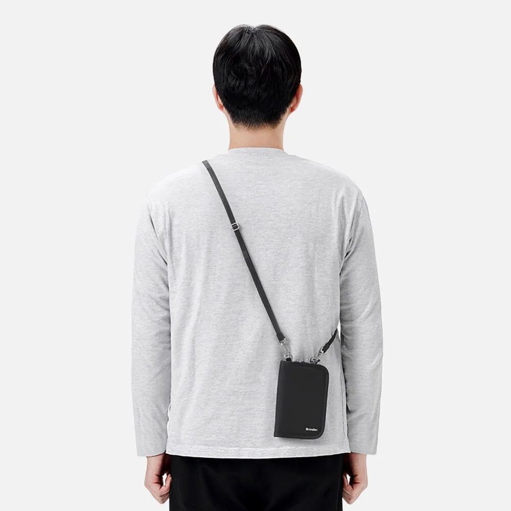 Branden - Safe Wallet Bag 防盜RFID護照斜孭袋 護照夾 韓國品牌
