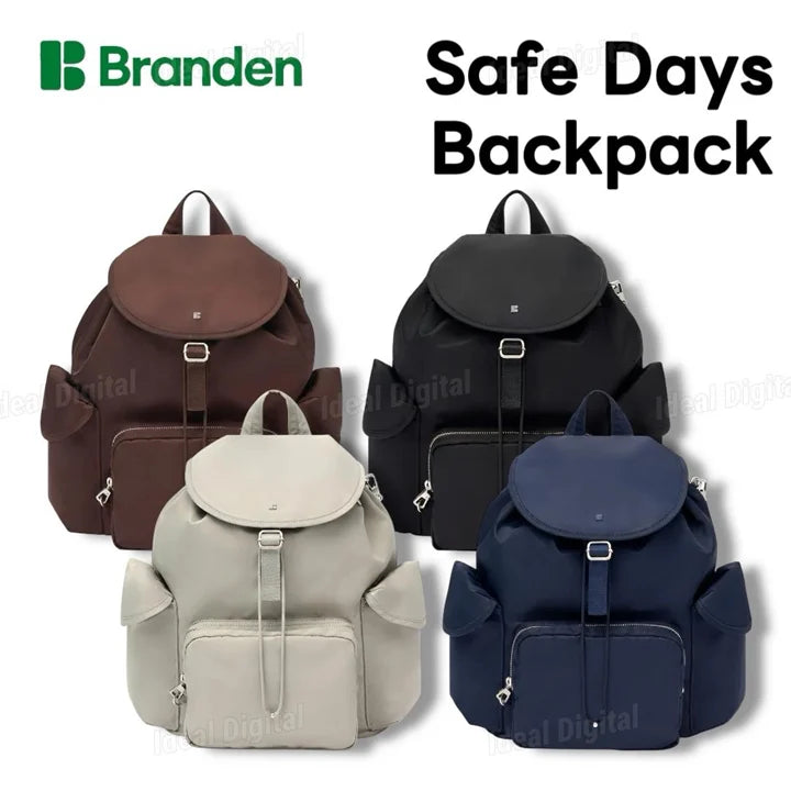 Branden - Safe Days Backpack 戶外防盜背囊 韓國品牌