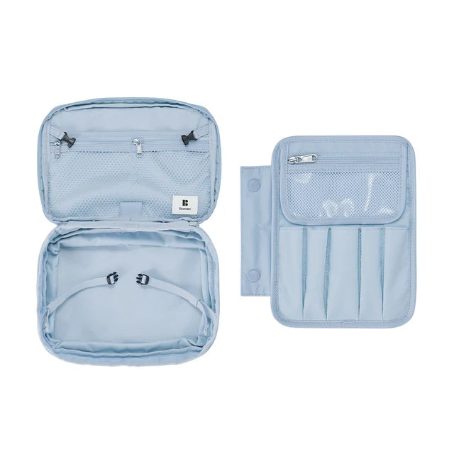 Branden - Expandable Beauty Pouch 化妝品收納袋 可放化妝掃 韓國品牌