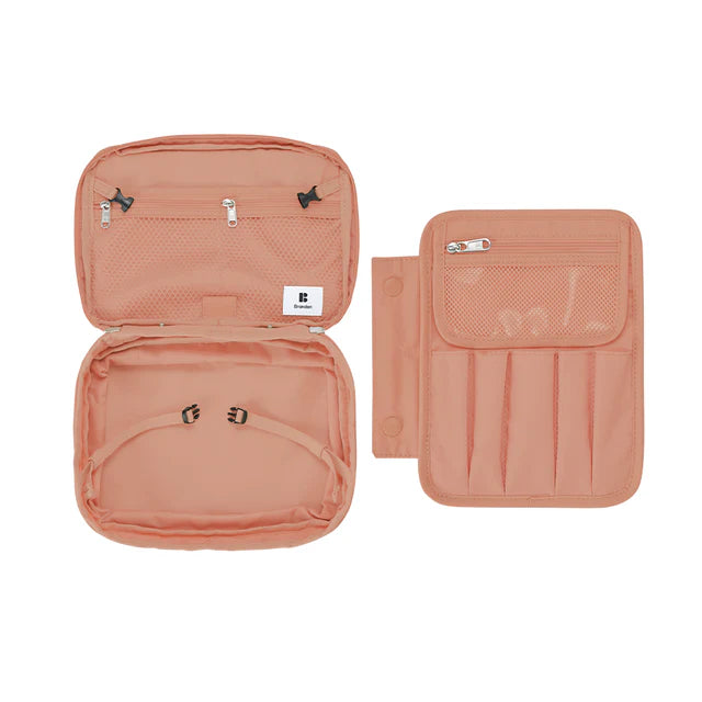 Branden - Expandable Beauty Pouch 化妝品收納袋 可放化妝掃 韓國品牌