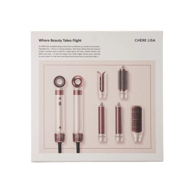 Chere Lisa - 6-in-1 Hair Styling Multifunctional Styler 6合1美髮造型神器 多用途髮夾套裝【香港行貨】