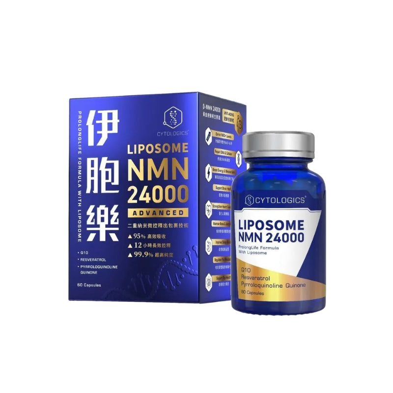伊胞樂 - Cytologics Liposome β-NMN 24000 (60粒)