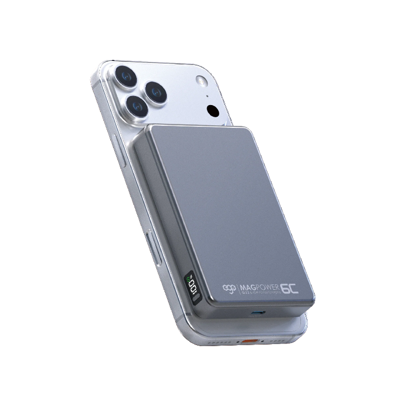EGO - MagPower 6C 45W QI2.2 10000mAh 外置電 行動電源 尿袋 (10000mAh, CCC認證)【香港行貨】