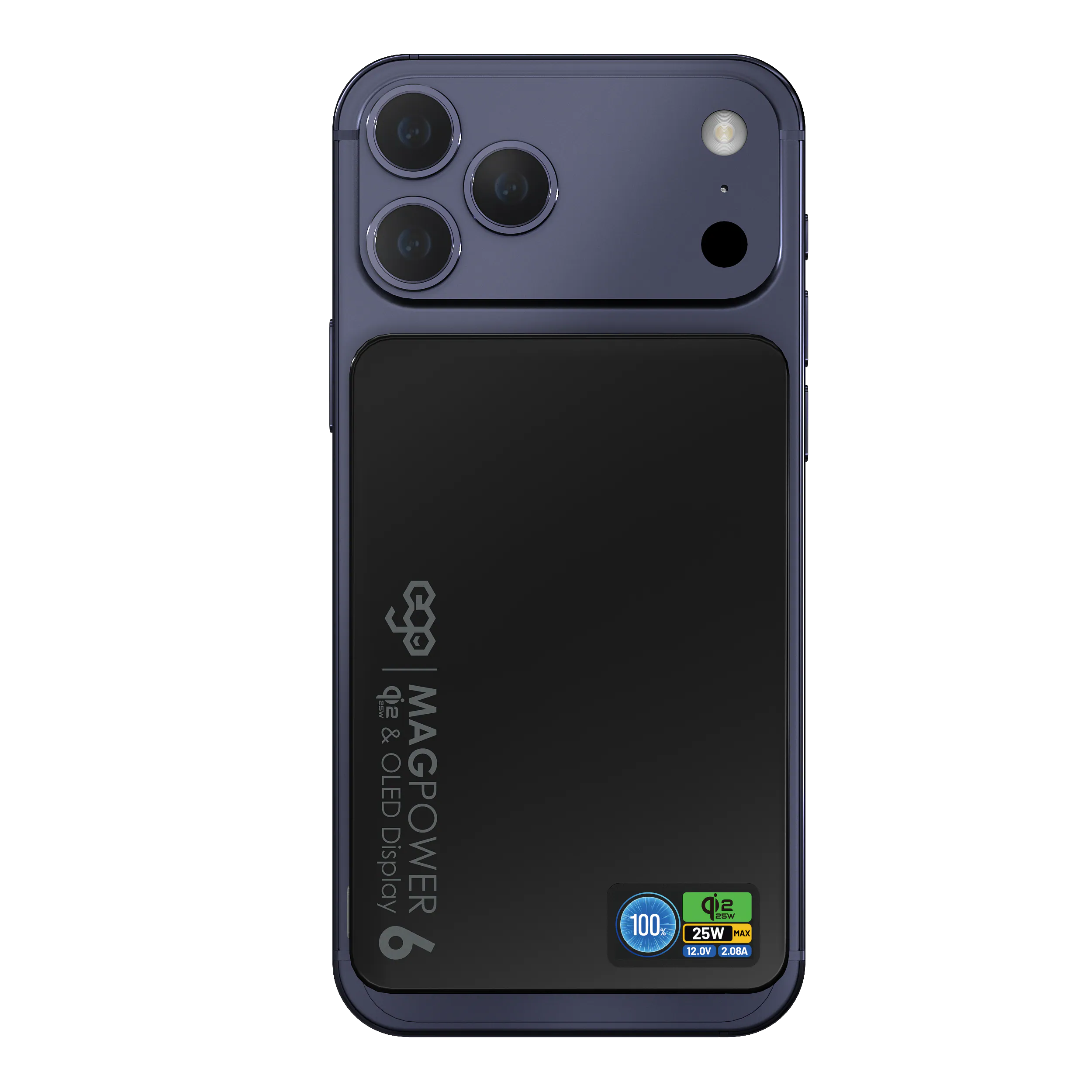 EGO - MagPower 6 QI2.2 10000mAh 外置電 行動電源 尿袋 (10000mAh, CCC認證)【香港行貨】