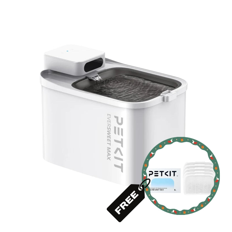 PETKIT - Eversweet Max 無線智能飲水機 "加送 專用RECT濾芯替換裝 5片"【香港行貨】