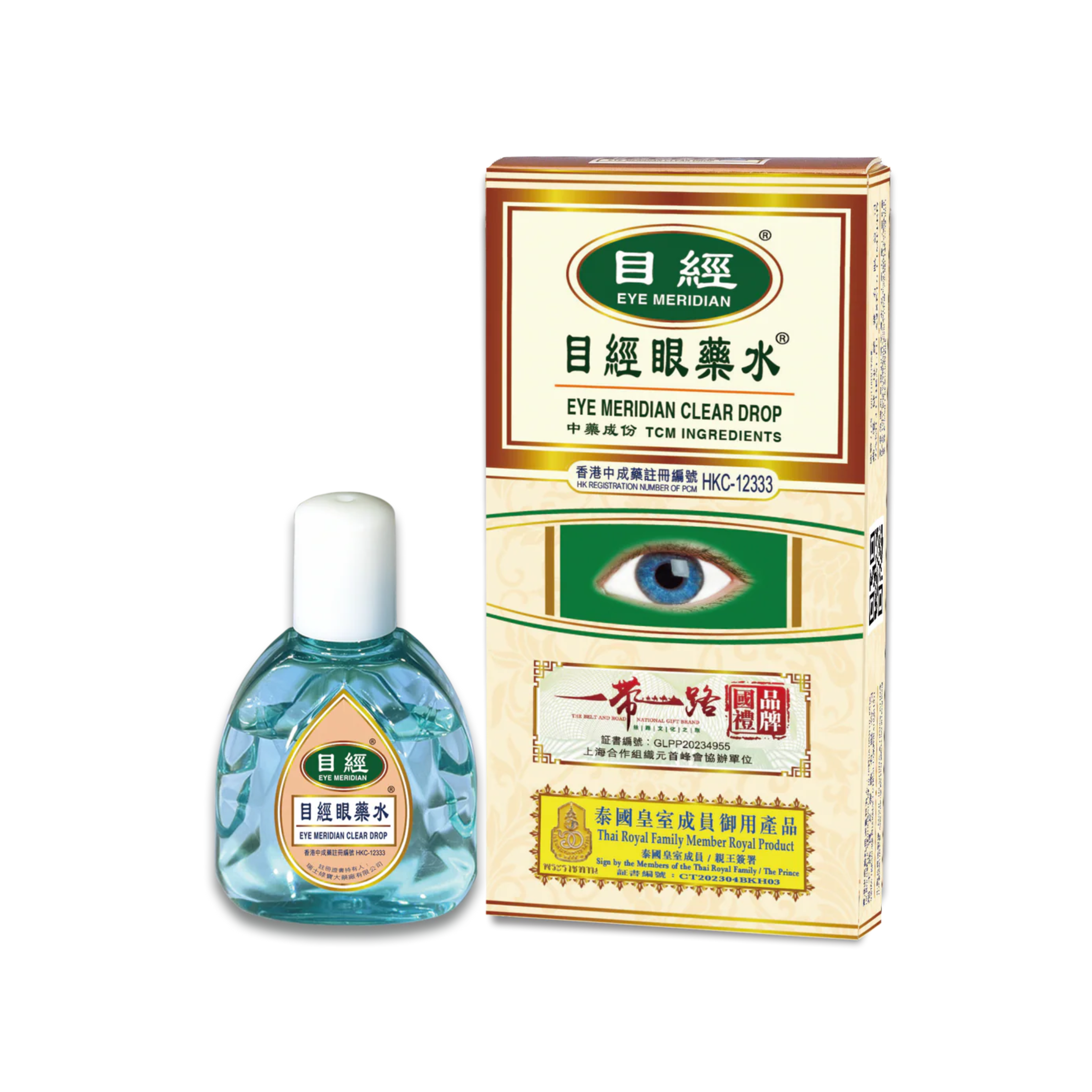 目經 - Eye Meridian Clear Drop 目經眼藥水 (12ml) 香港註冊中成藥編號 HKC-12333