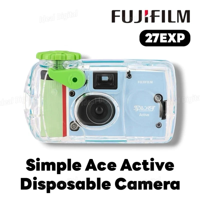 Fujifilm - 富士膠片 富士 Active 彩色防水即影即棄菲林相機 (27張)