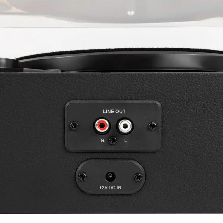 House of Marley - Rise Up All-in-One Turntable 一體式黑膠唱盤喇叭 黑膠碟機 EM-JT400-SB【香港行貨】