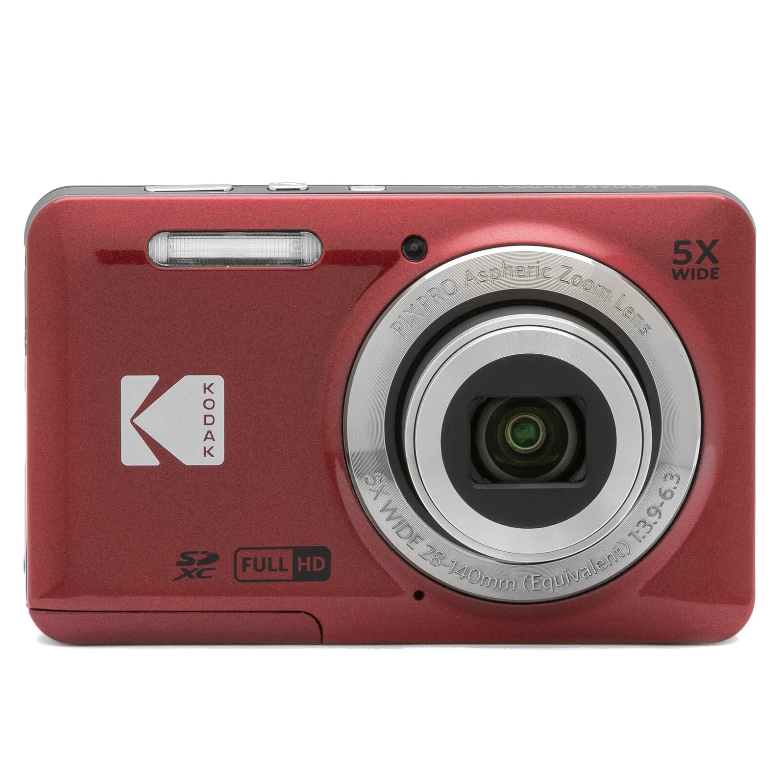 Kodak柯達 - PIXPRO FZ55 數碼相機 變焦數碼相機 ⁠5倍光學 1600萬像素 輕薄細DC相機仔【香港行貨】
