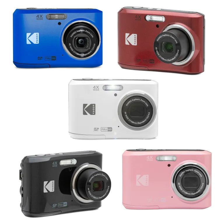 KODAK柯達 - FZ45 Friendly Zoom 變焦數碼相機 ⁠4倍光學 1600萬像素 DC仔相機【香港行貨】