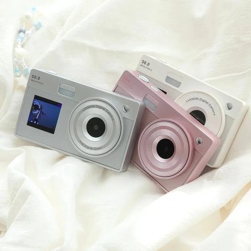 Luodin - Selfie Retro Dual Digital Camera 復古雙螢幕CCD相機 韓國大熱Y2K相機【平行進口】