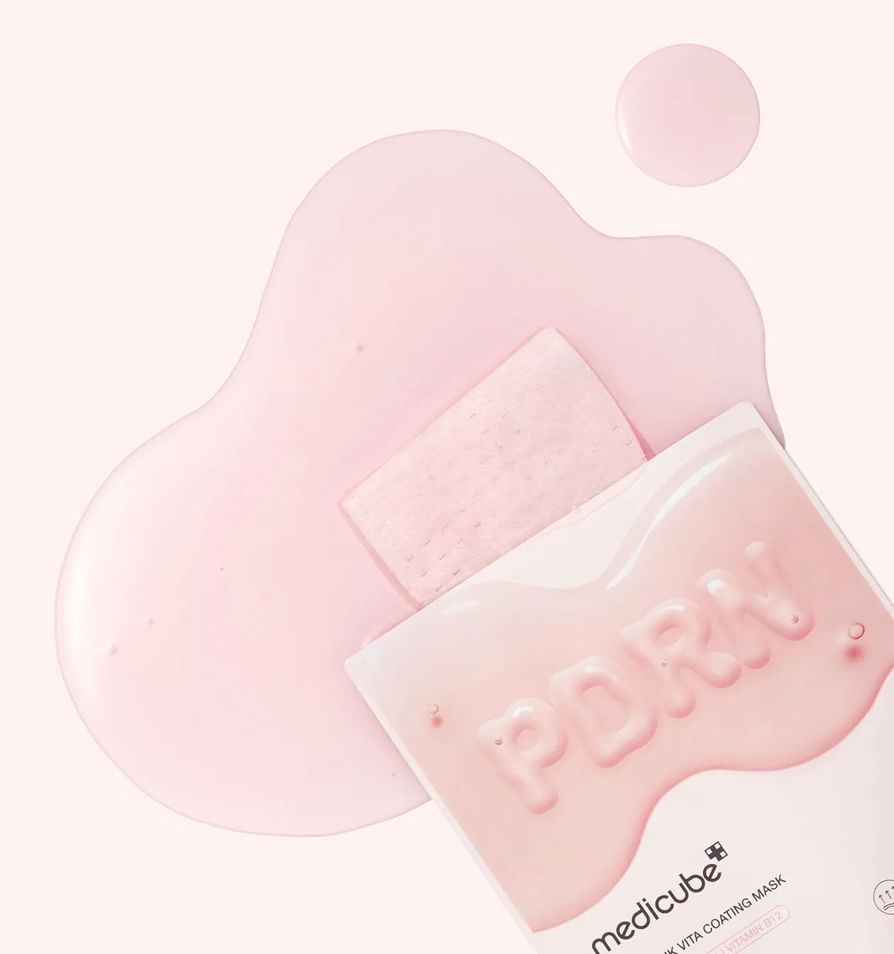 Medicube - PDRN Pink Vita Coating Mask 粉紅維他命濃縮面膜 (10ea/10片)【平行進口】