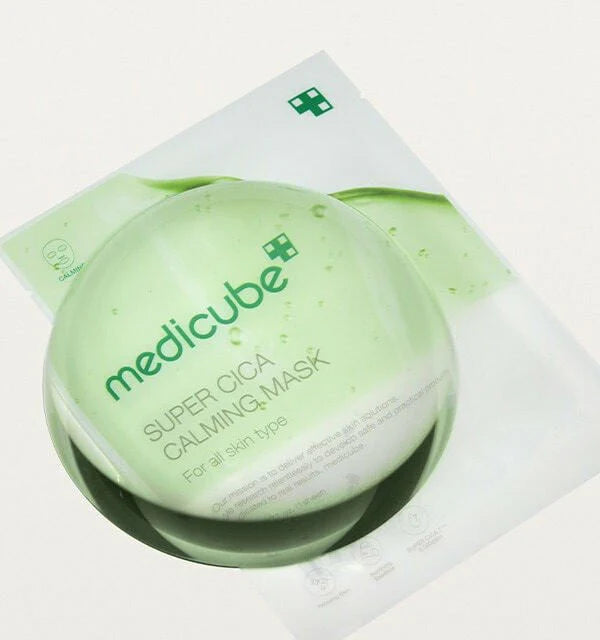 Medicube - Super Cica Calming Mask CICA茶樹鎮靜面膜 (10ea/10片)【平行進口】