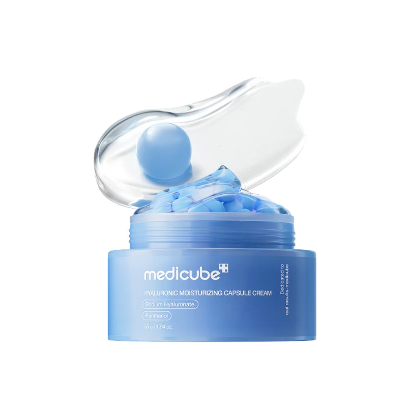 Medicube - HYALURONIC MOISTURIZING CAPSULE CREAM 玻尿酸膠囊凝霜 (55g)【平行進口】