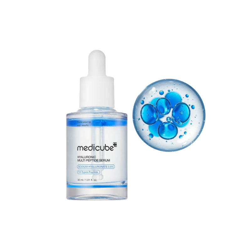 Medicube - HYALURONIC MUTI PEPTIDE SERUM 玻尿酸胜肽雙層安瓶 (30ml)【平行進口】