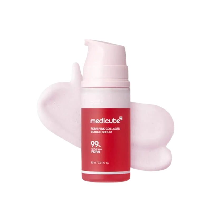 Medicube - PDRN PINK COLLAGEN BUBBLE SERUM 粉紅膠原泡沫精華 (95ml)【平行進口】