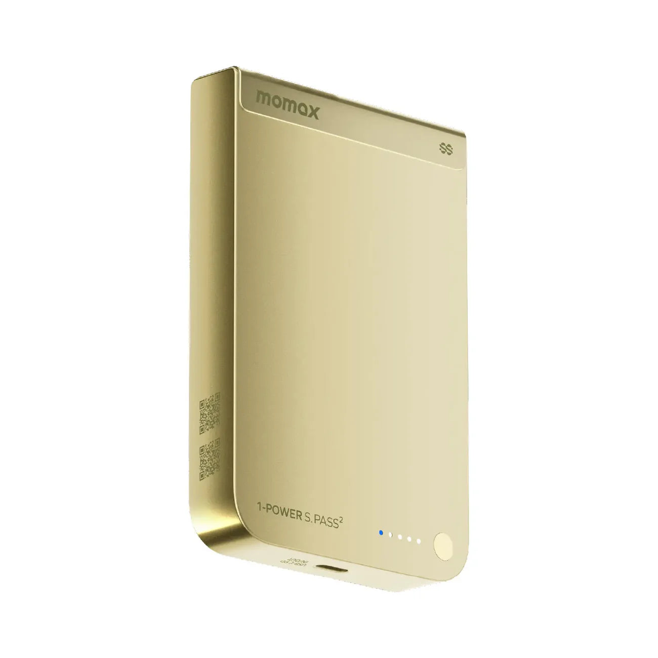 Momax - 1-Power S.Pass2 半固態磁吸流動電源 IP163Q22 外置電 行動電源 尿袋 (10000mAh, CCC認證, SSB)【香港行貨】