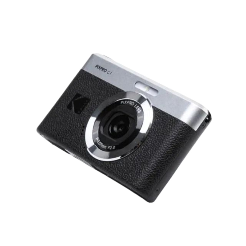 KODAK柯達 - PIXPRO C1 數碼相機 復古設計 26mm廣角 F2大光圈鏡頭【香港行貨】