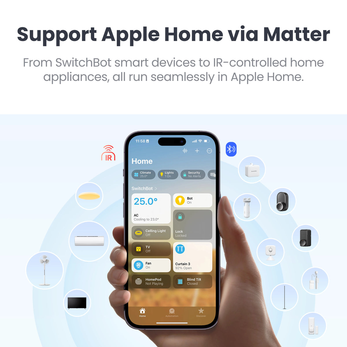 SwitchBot - Hub Mini 智能紅外線遙控整合智能管家 (支援Matter版本 直入HomeKit)【香港行貨】