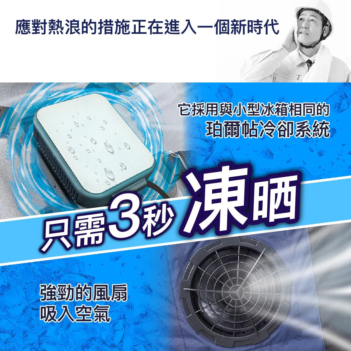 Thanko - Cooling Vest 2026款 極冷冷藏服 (背心款) 夏天戶外工作必備【香港行貨】