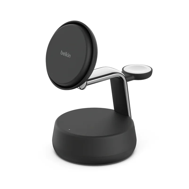 Belkin - UltraCharge Pro Qi2 3合1 磁吸充電座 25W 附45W充電器 WIZ040my【香港行貨】