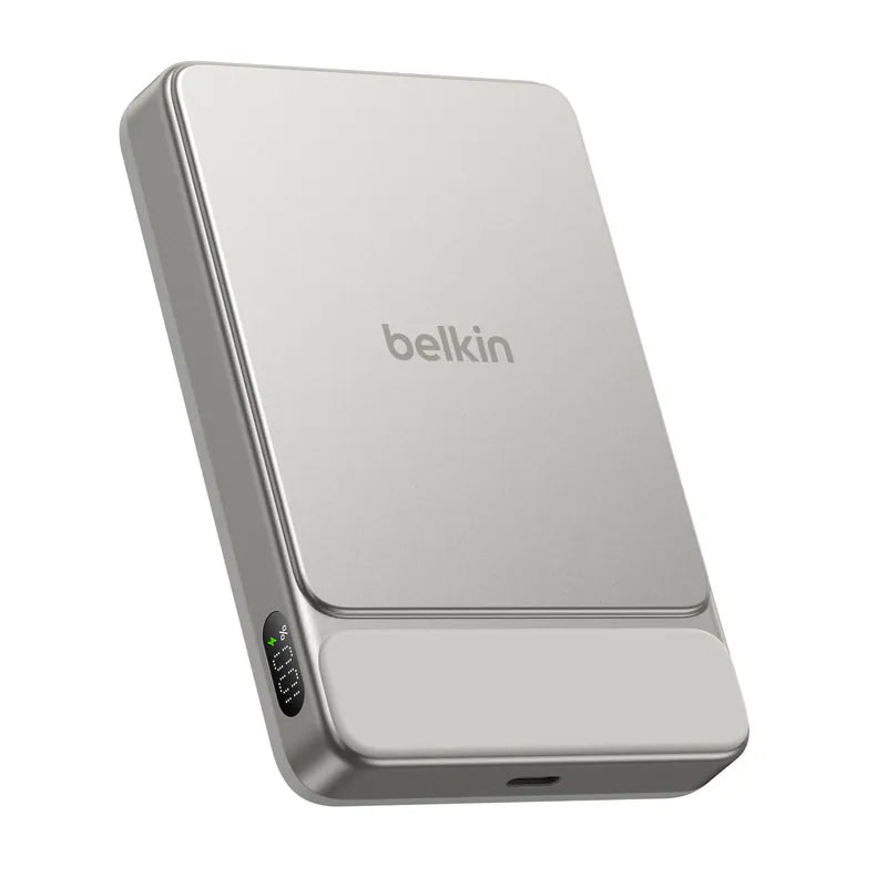 Belkin - UltraCharge Qi2 纖薄磁吸行動電源 10K 尿袋 (10000mAh, CCC認證, 3C可追溯二維碼) BPD022fq【香港行貨】