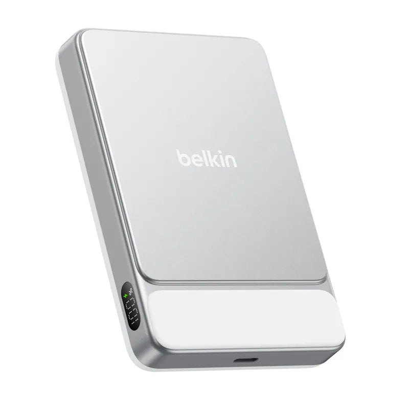 Belkin - UltraCharge Qi2 纖薄磁吸行動電源 10K 尿袋 (10000mAh, CCC認證, 3C可追溯二維碼) BPD022fq【香港行貨】