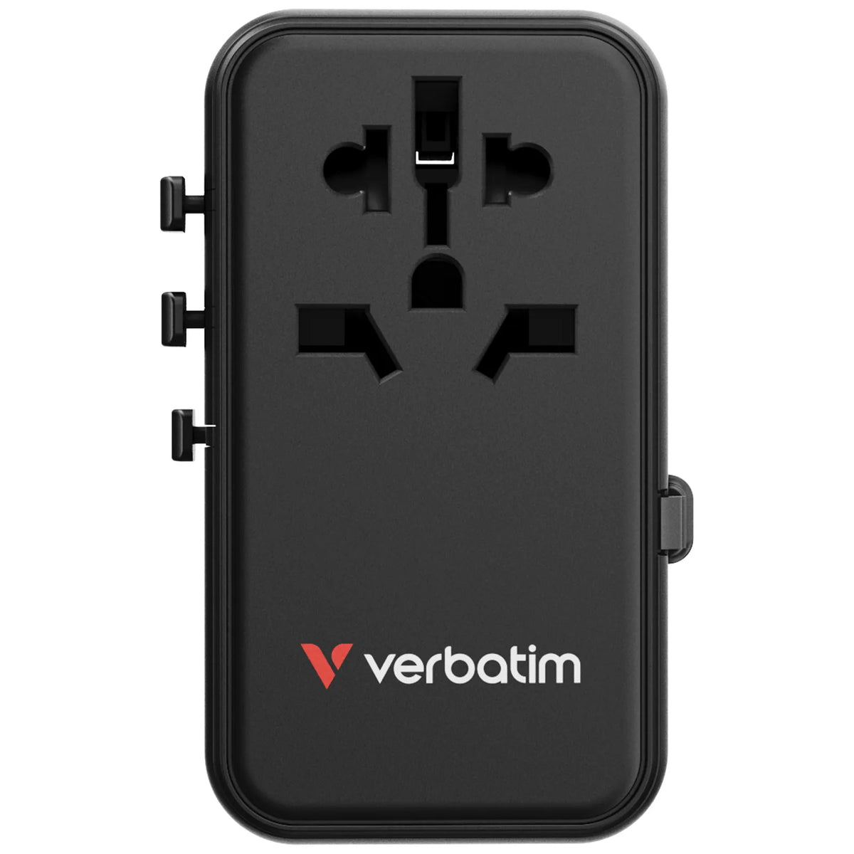 Verbatim - Charge 'n' Travel 100W 通用旅行轉插 (附USB-C可伸縮充電線) GaN III 旅行轉插 Travel Adapter 30185【香港行貨】