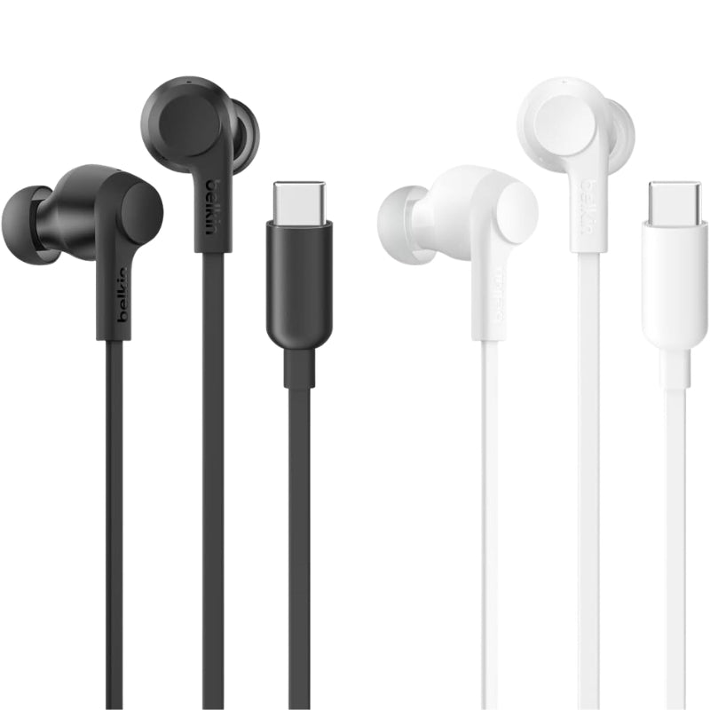 Belkin - SoundForm ANC 主動降噪 USB-C 有線耳機【香港行貨】
